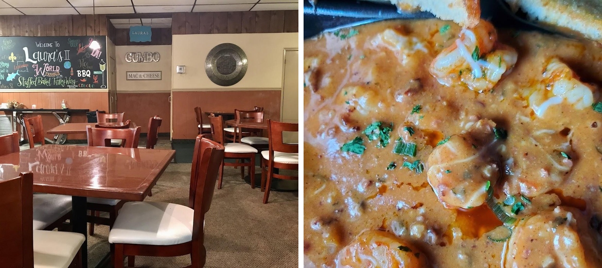 Laura's Two Menu