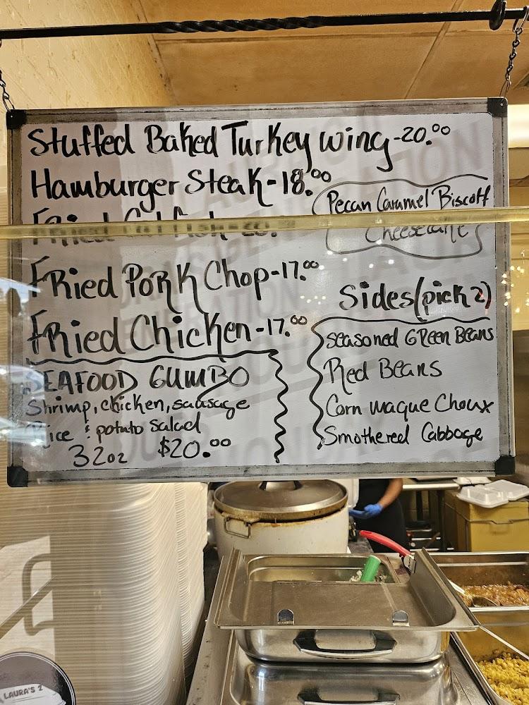 Laura's Two Menu image 2