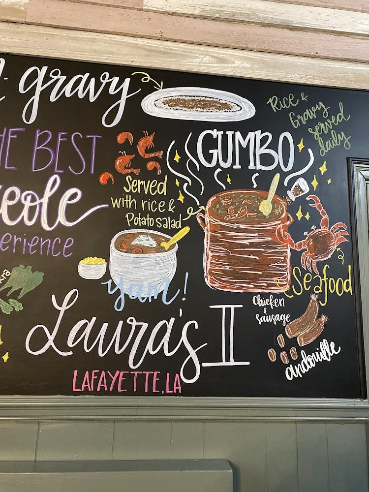 Laura's Two Menu image 3